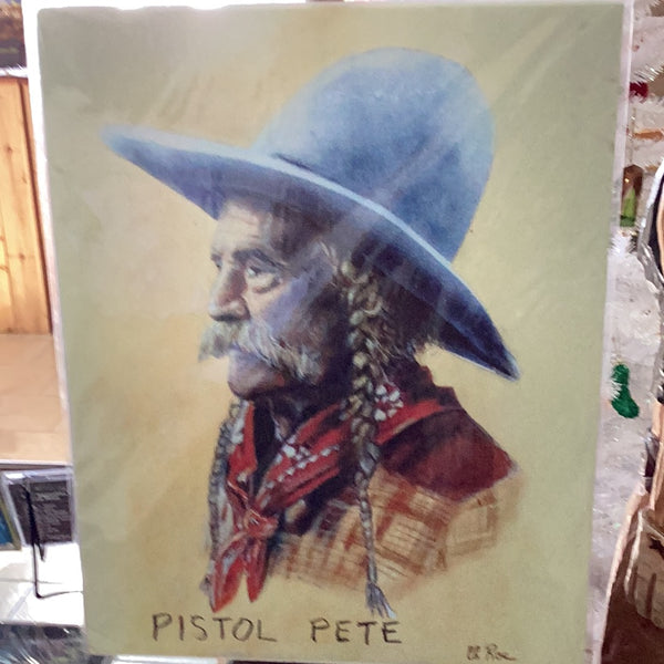 Pistol Pete Color Print