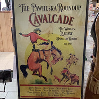 The Pawhuska Roundup Cavalcade poster