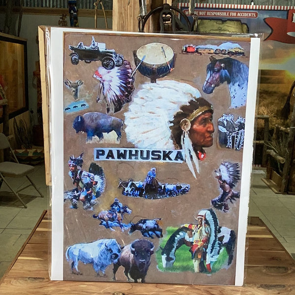 Pawhuska Collage by Roe