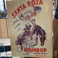 Santa Rosa Round Up  1948 Poster
