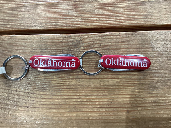 Oklahoma Key Ring