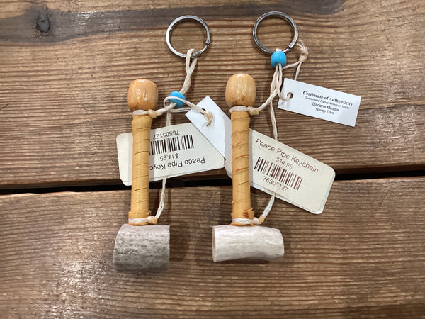Peace Pipe Keychain