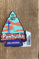 Est. 1872 Pawhuska Oklahoma Arrow Head Sticker