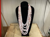 7 Stands of Concho Shell Necklace Jewelry
