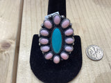 Turquoise with Conch Shell Surrounding Jewelry