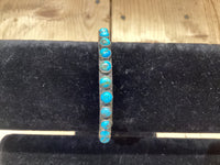 29 Stone Kingman Turquoise Bangle Jewelry