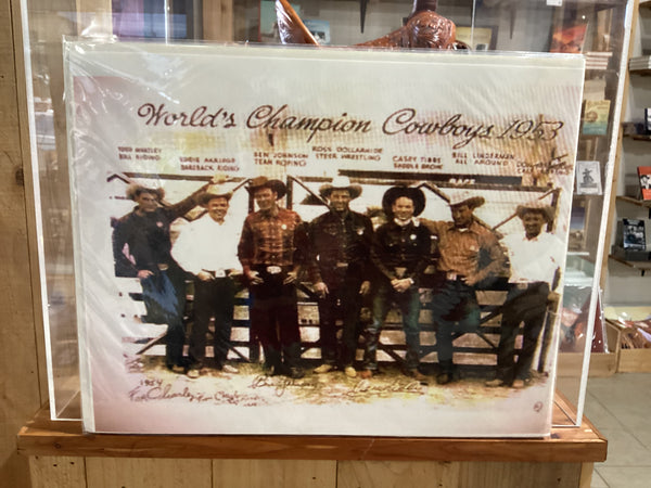 1953 World Champions Poster