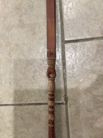 Jay Adcock Small 30 inch long Red/Blonde Quirt