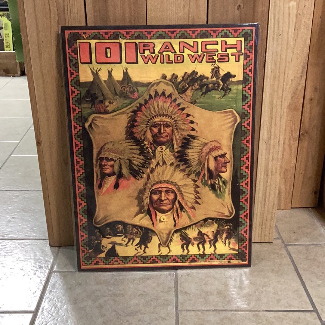 101 Ranch Items 101 Ranch Wild Ranch Poster – Ben Johnson Cowboy Museum