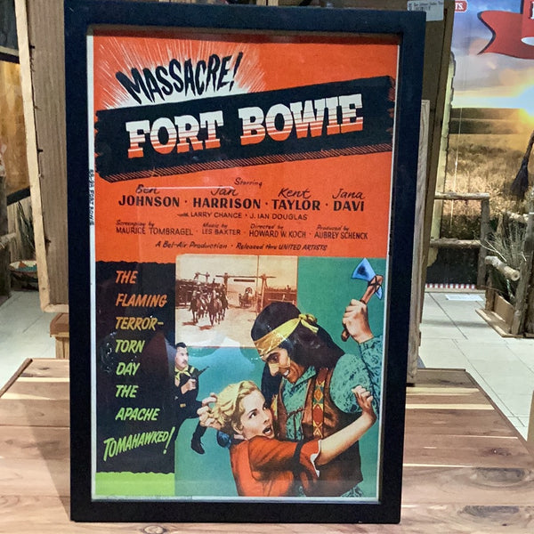 Massacre Fort Bowie Mini Movie Poster