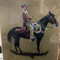 "Ben Johnson on Horse" by Roe