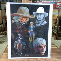 Sam Elliot Color Collage by Roe