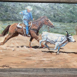 Cameron Free Oil Painting “Gettin’ His Trip”