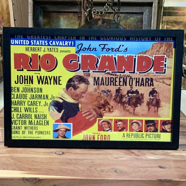 Rio Grande Framed Mini Movie Poster