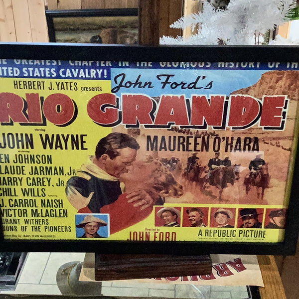 Rio Grand Mini Poster & Frame