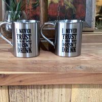 John Wayne Stainless Steel Coffee Mug
