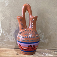 Navajo Vase signed by Artist D. Watchrman