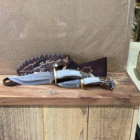 Ken Richardson 2 Antler Knife