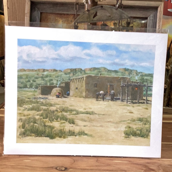 "Delivery Team" print by John D. Free