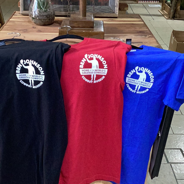 Black, Red, or Blue T-Shirt (ONLY SMALL left)