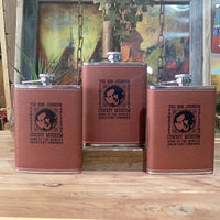 Ben Johnson Leather Flask