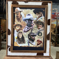Lonesome Dove Color Print in Rustic Fram by Roe
