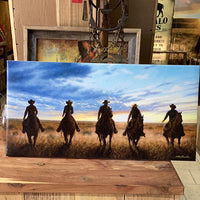 "Sunrise on 3 Point Ranch” by Steve Boaldin