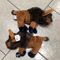 Buffalo Stuffed Animal with Pawhuska.