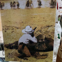 Robert Duvall Horse & Man Color Print