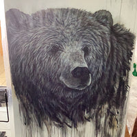 Bear Face Poster