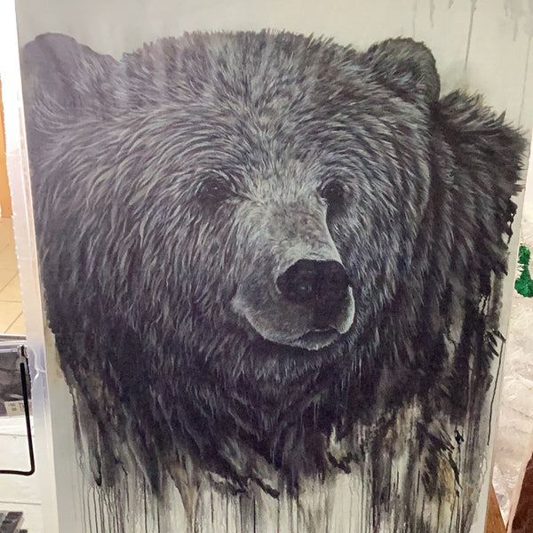 Bear Face Poster