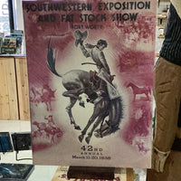 Southwestern Exposition and Fat Stock Show Poster