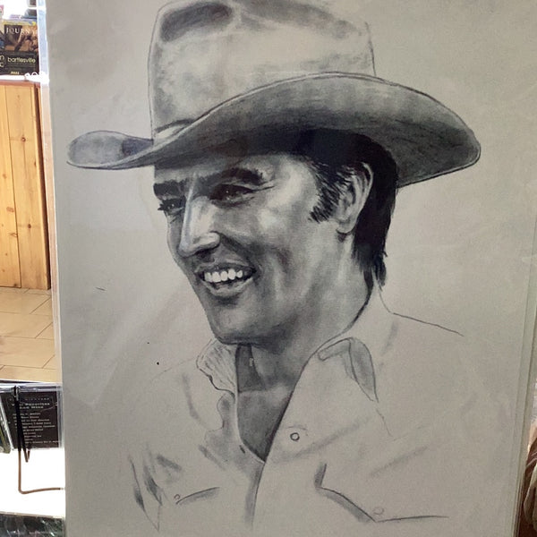 Elvis Presley Print by Roe