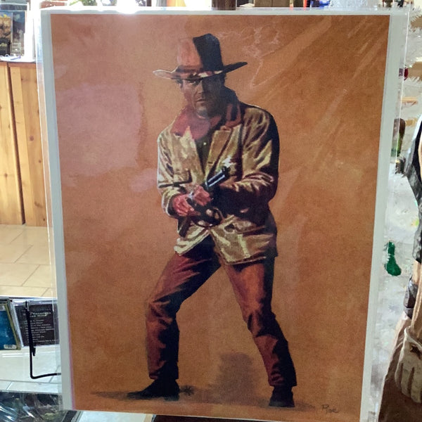 John Wayne Color Print