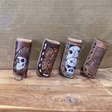 Knife Leather Tooled Cover