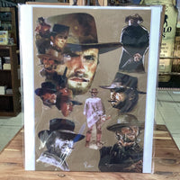 Clint Eastwood Color Collage by Roe
