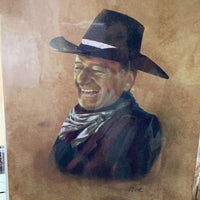 John Wayne Color Print by Roe