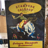 The Stampede Calgary 1912 Poster