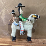 Delbert Buck Navajo Folk Art “Sheep Rider”.