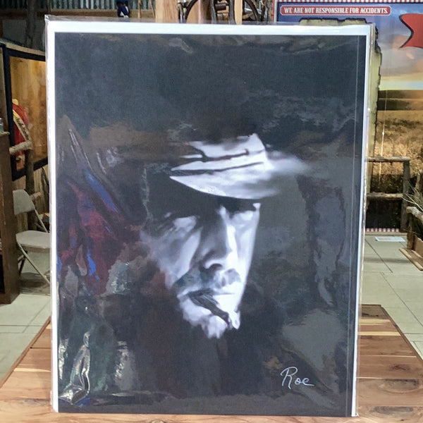 Clint Eastwood In the Shadow by Roe