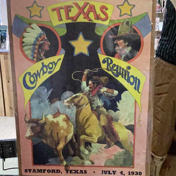 Texas Cowboy Reunion 1930 Poster