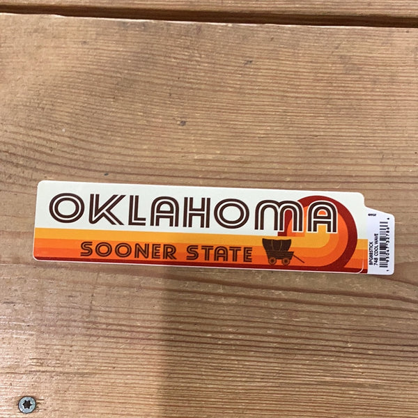 Oklahoma Sooner State Sticker