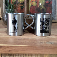 John Wayne Stainless Steel Coffee Mug